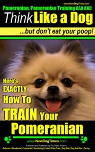 Pomeranian book for potty tain your puppy